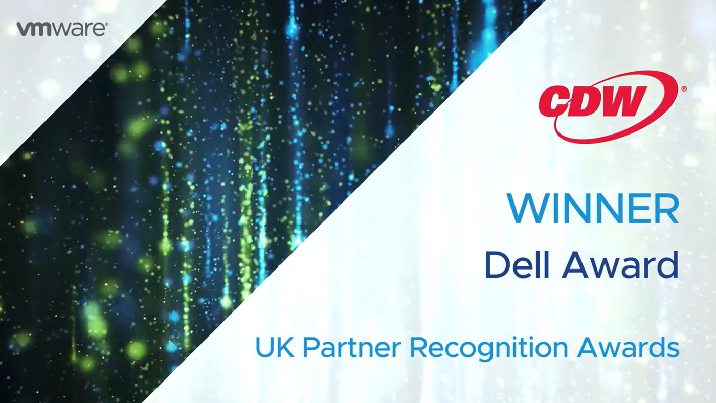 CDW UK Awarded Dell Power Of Partnership Award At Vmware Partner Awards