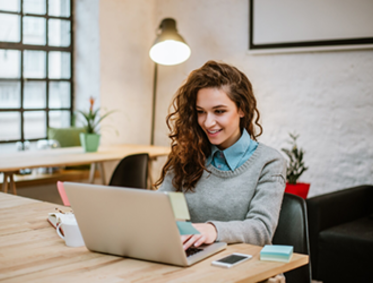 Home worker working on Windows BYOD provided by CDW